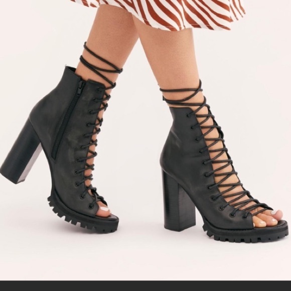 Free People x Jeffrey Campbell Palermo Heels